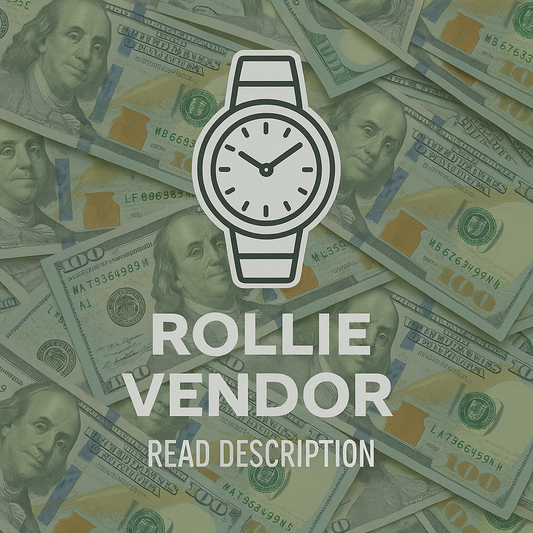 ROLLIE WATCH VENDOR + RESELLING GUIDE